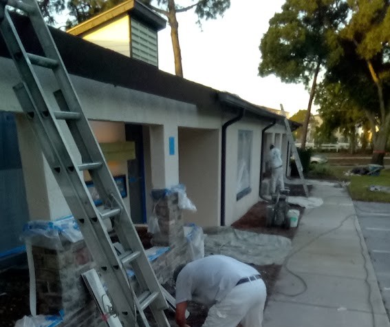 Commercial painting management and logistics in Tampa